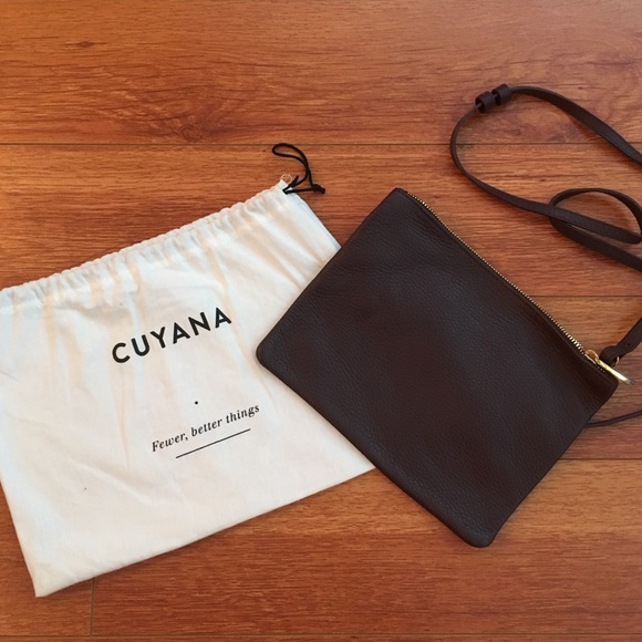 cuyana crossbody pouch